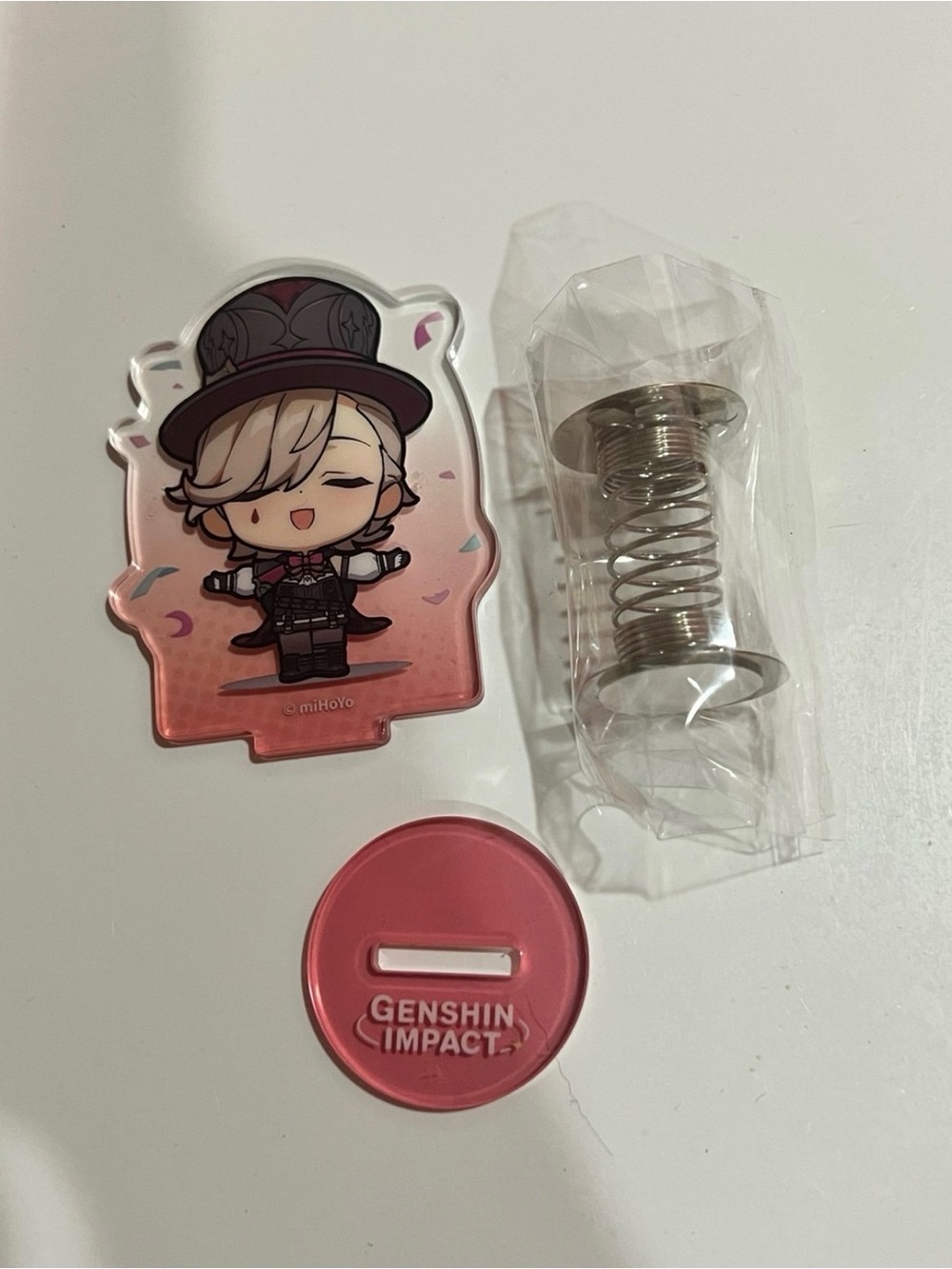 GENSHIN IMPACT Chibi Emoticon Series Fontaine Springy Stand - Lyney